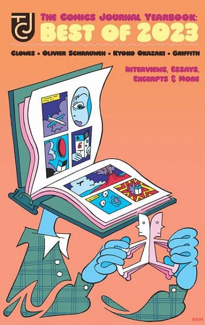 Cover Art for COMICS JOURNAL YEARBOOK BEST OF 2023
