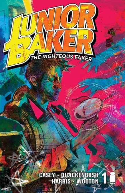Cover Art for JUNIOR BAKER THE RIGHTEOUS FAKER ( 2023 )