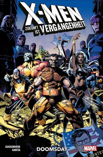 Cover Art for X-MEN: ZUKUNFT IST VERGANGENHEIT DOOMSDAY ( SC )