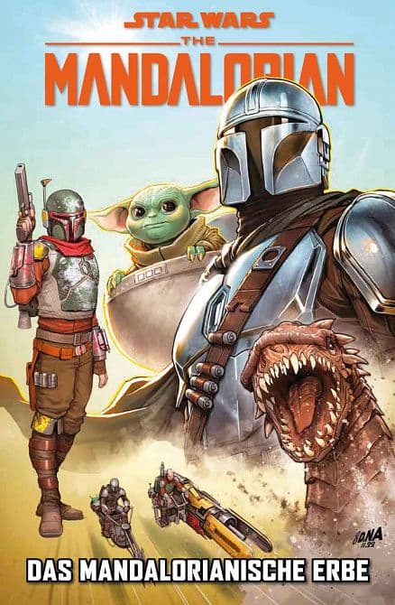 Cover Art for STAR WARS SONDERBAND: THE MANDALORIAN STAFFEL 2. 1 ( HC )