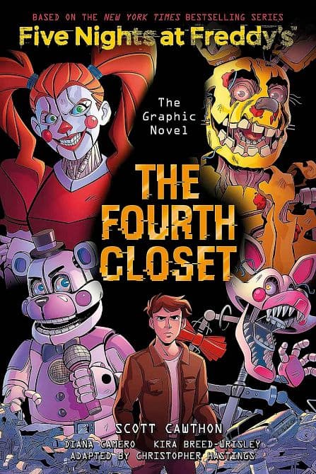 Cover Art for FIVE NIGHTS AT FREDDY’S GRAPHIC NOVEL
