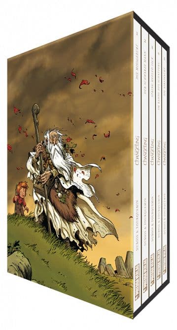 Cover Art for DIE LEGENDE VOM CHANGELING-KOMPLETTSCHUBER