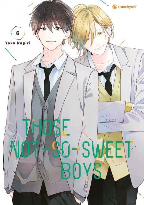 Cover Art for THOSE NOT-SO-SWEET BOYS