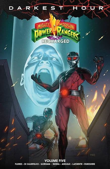 Cover Art for MIGHTY MORPHIN POWER RANGERS RECHARGED TP VOL 05