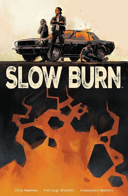 Cover Art for SLOW BURN TP