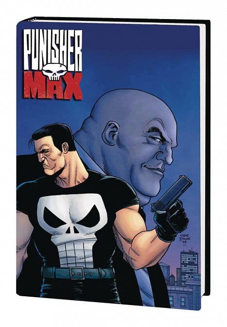 Cover Art for PUNISHER MAX BY AARON DILLON OMNIBUS HC NEW PTG DM VARIANT