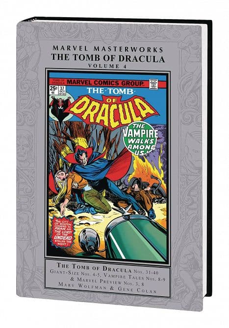 Cover Art for MARVEL MASTERWORKS TOMB OF DRACULA HC VOL 04