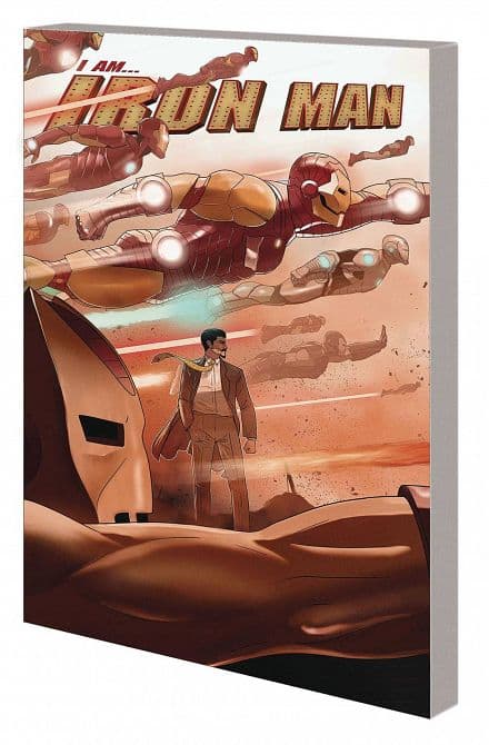Cover Art for I AM IRON MAN TP