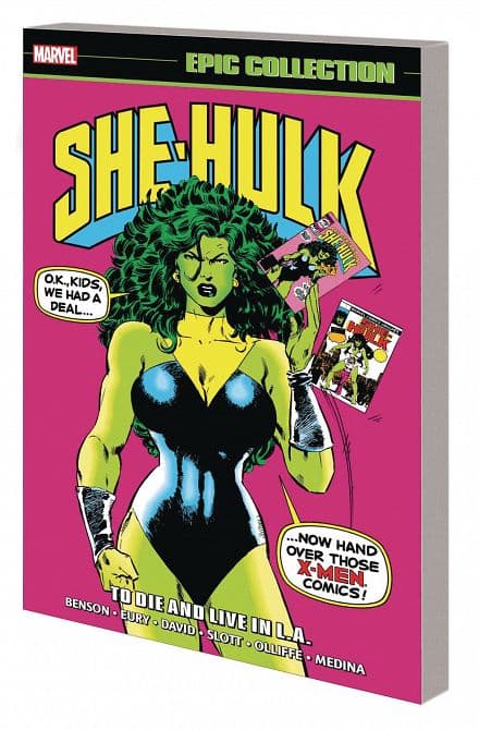 Cover Art for SHE-HULK EPIC COLLECTION TP VOL 06 TO DIE AND LIVE IN LA