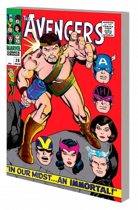 Cover Art for MIGHTY MARVEL MASTERWORKS AVENGERS TP VOL 04 SIGN OF SERPENT DM VARIANT