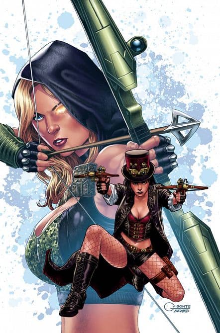 Cover Art for FAIRY TALE TEAM-UP ROBYN HOOD & VAN HELSING CVR A VIGONTE
