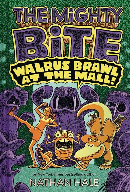 Cover Art for MIGHTY BITE GN VOL 02 WALRUS BRAWL AT THE MALL