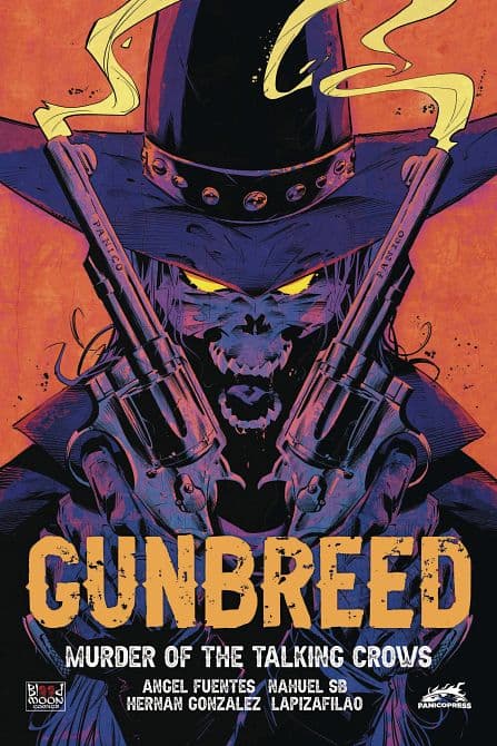 Cover Art for GUNBREED MURDER OF TALKING CROWS CVR B PABLO VERDUGO