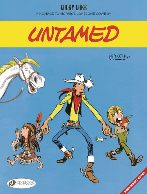 Cover Art for LUCKY LUKE BY BLUTCH GN UNTAMED