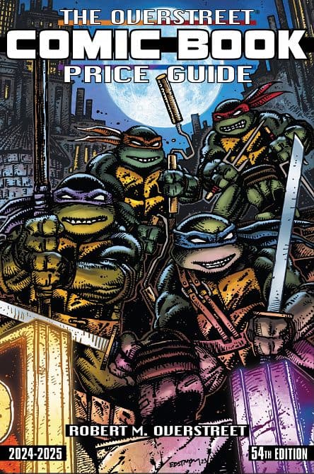 Cover Art for OVERSTREET COMIC BK PG HC VOL 54 TMNT