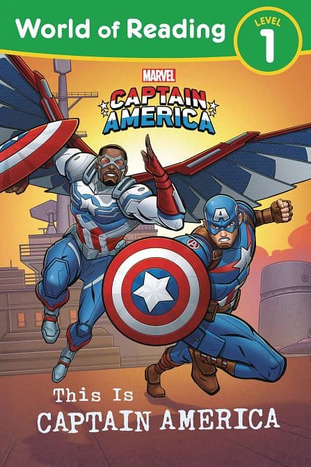 Cover Art for WORLD OF READING LEVEL 1 THIS IS CAPTAIN AMERICA SC