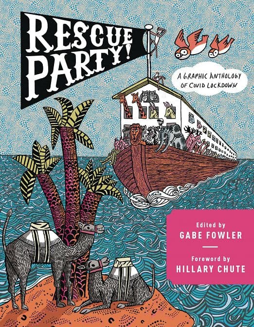 Cover Art for RESCUE PARTY HC