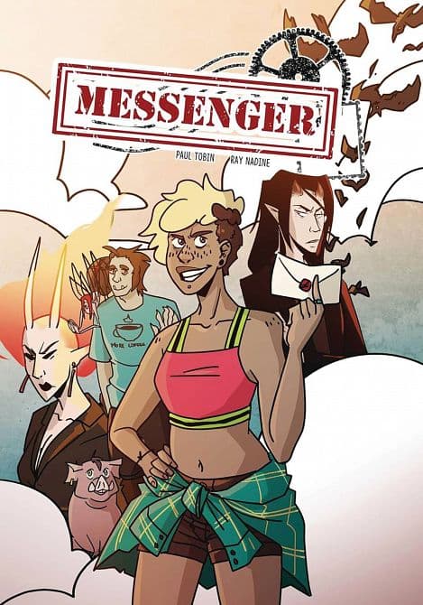 Cover Art for MESSENGER GN VOL 01