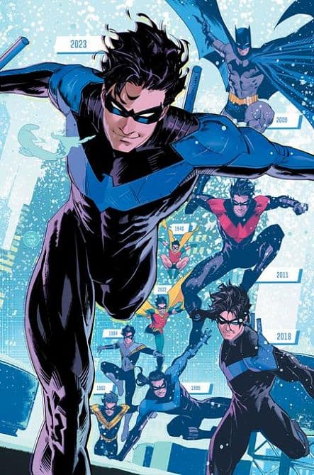 Cover Art for NIGHTWING YEAR ONE 20TH ANNIVERSARY DELUXE EDITION HC DIRECT MARKET EXCLUSIVE DAN MORA VARIANT EDITION