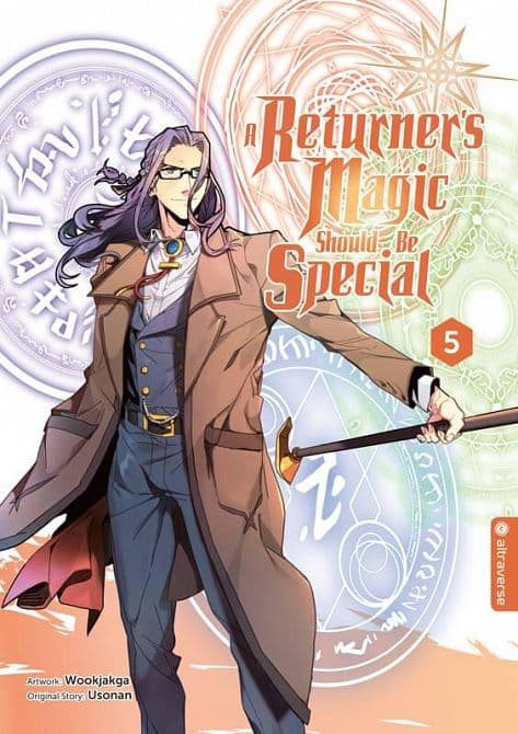 Cover Art for A RETURNER’S MAGIC SHOULD BE SPECIAL