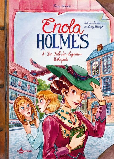 Cover Art for ENOLA HOLMES