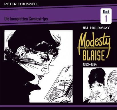 Cover Art for MODESTY BLAISE