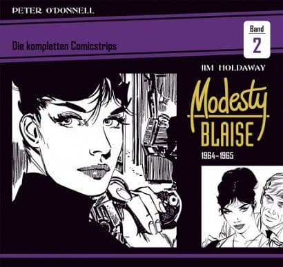 Cover Art for MODESTY BLAISE