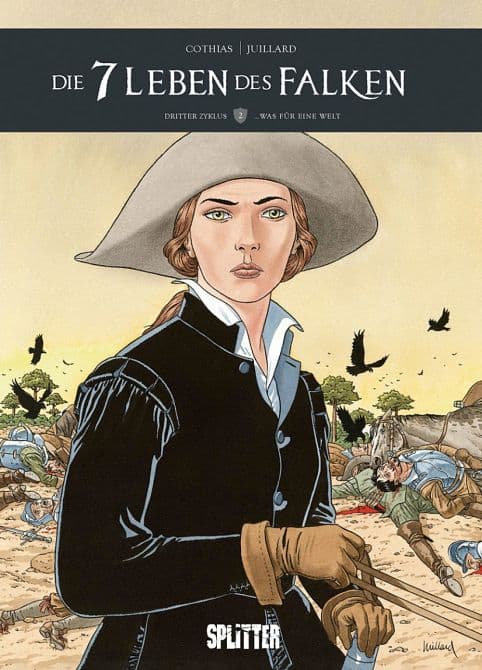 Cover Art for DIE Sieben Leben des Falken-DRITTER ZYKLUS