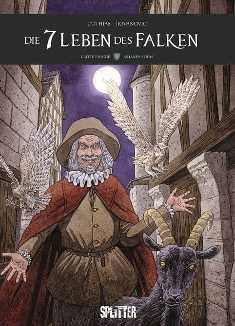 Cover Art for DIE Sieben Leben des Falken-DRITTER ZYKLUS