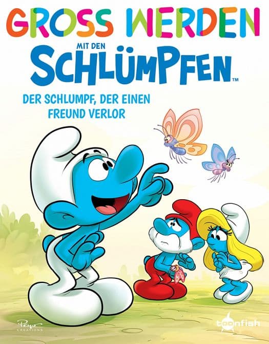 Cover Art for GROSS WERDEN MIT DEN SCHLÜMPFEN