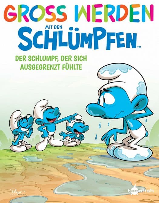 Cover Art for GROSS WERDEN MIT DEN SCHLÜMPFEN