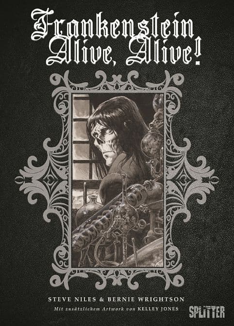 Cover Art for FRANKENSTEIN ALIVE, ALIVE!