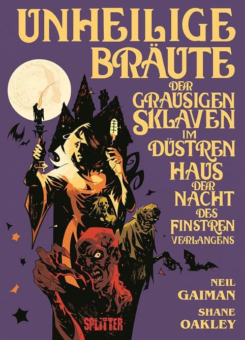Cover Art for UNHEILIGE BRÄUTE DER GRAUSIGEN SKLAVEN IM DÜSTREN HAUS DER NACHT DES FINSTREN VERLANGENS