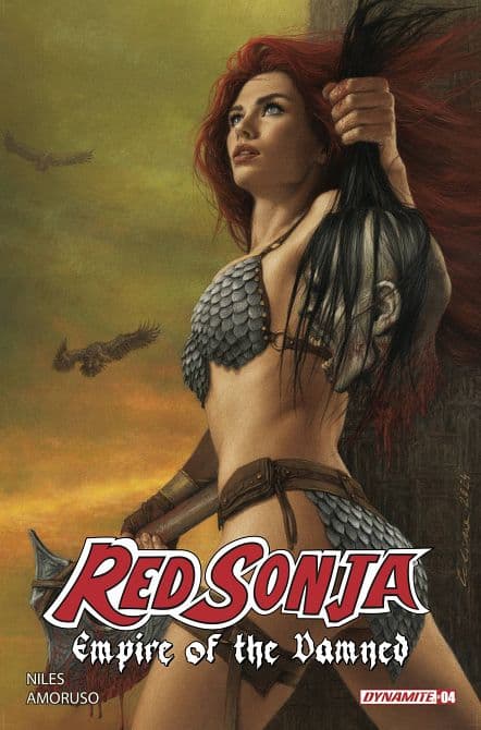 Cover Art for RED SONJA EMPIRE DAMNED
