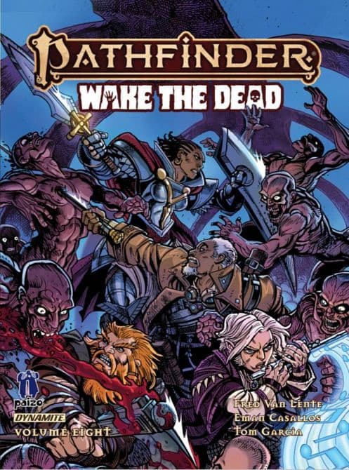 Cover Art for PATHFINDER WAKE DEAD HC
