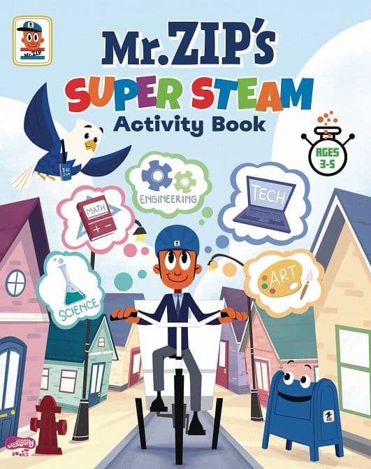 MR ZIPS SUPER STEAM ACTIVITY BOOK SC