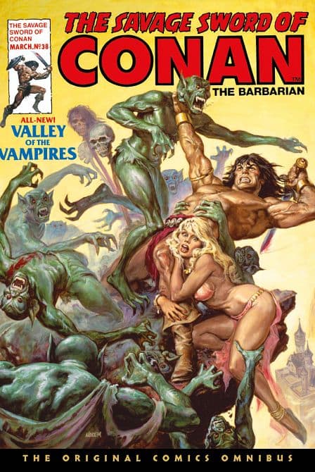 Cover Art for SAVAGE SWORD OF CONAN ORIG OMNIBUS REG GN VOL 03