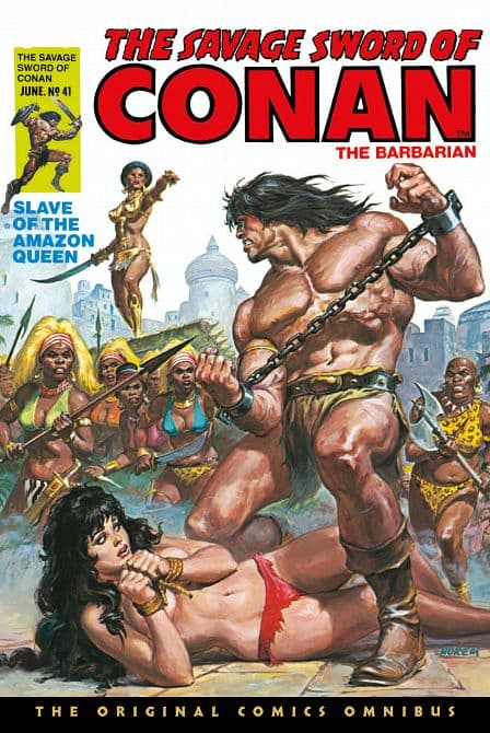 Cover Art for SAVAGE SWORD CONAN ORIG OMNIBUS DIRECT MKT GN VOL 03