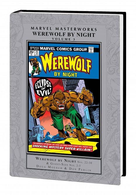 Cover Art for MARVEL MASTERWORKS WEREWOLF BY NIGHT HC VOL 03