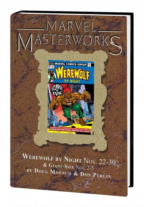 Cover Art for MARVEL MASTERWORKS WEREWOLF BY NIGHT HC VOL 03 DM VARIANT