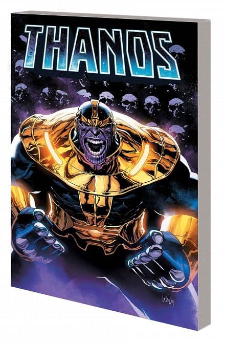 Cover Art for THANOS RETURN OF THE MAD TITAN TP