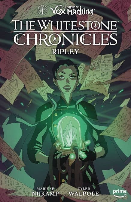 Cover Art for LEGEND OF VOX MACHINA WHITESTONE CHRONICLES HC VOL 01 RIPLEY