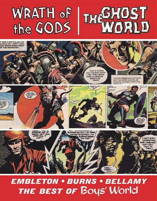 Cover Art for WRATH OF THE GODS & GHOST WORLD LTD EDITION COLLECT EDITION HC