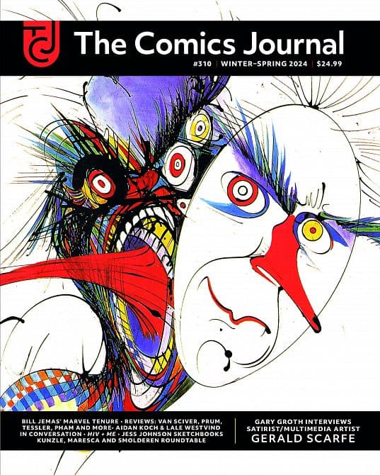 Cover Art for COMICS JOURNAL