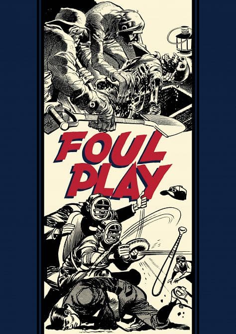 Cover Art for EC JACK DAVIS FOUL PLAY & OTHER STORIES HC