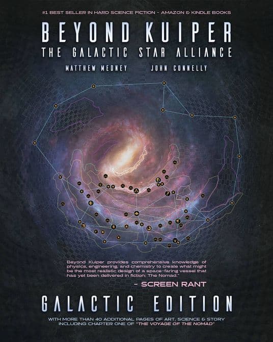 Cover Art for BEYOND KUIPER GALACTIC STAR ALLIANCE PROSE NOVEL HC