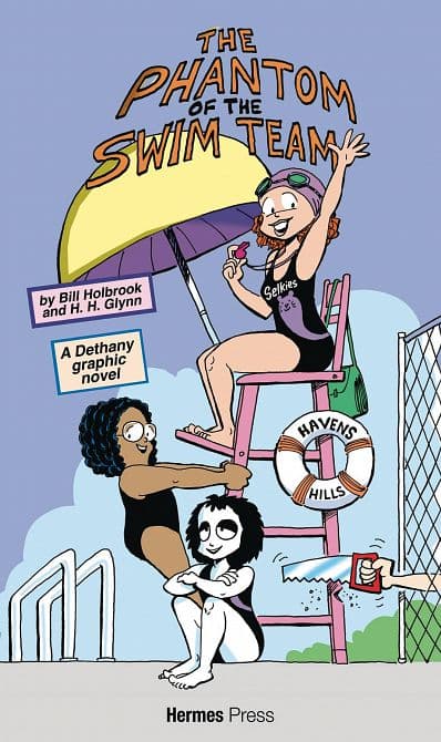 Cover Art for DETHANY AND PHANTOM OF THE SWIM TEAM OGN