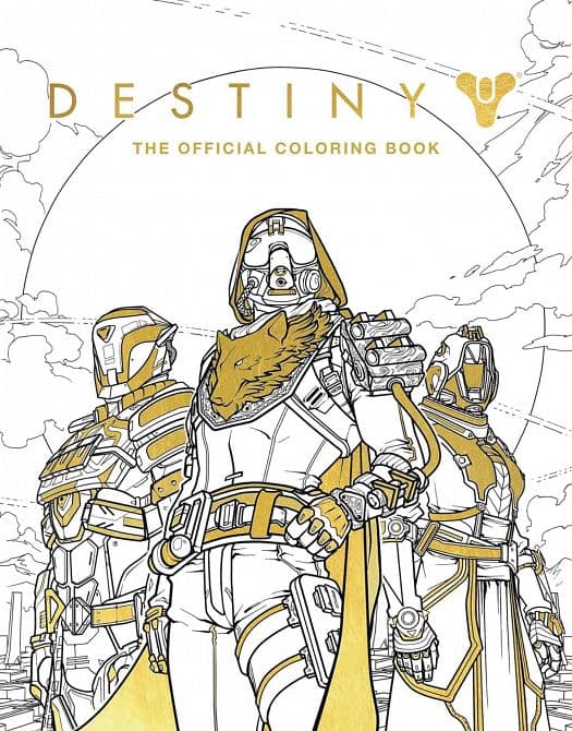 Cover Art for DESTINY OFFICIAL COLORING BOOK SC VOL 02