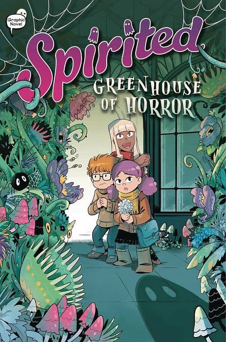 Cover Art for SPIRITED GN VOL 03 GREENHOUSE OF HORROR