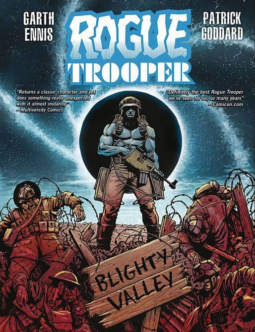 Cover Art for ROGUE TROOPER BLIGHTY VALLEY HC